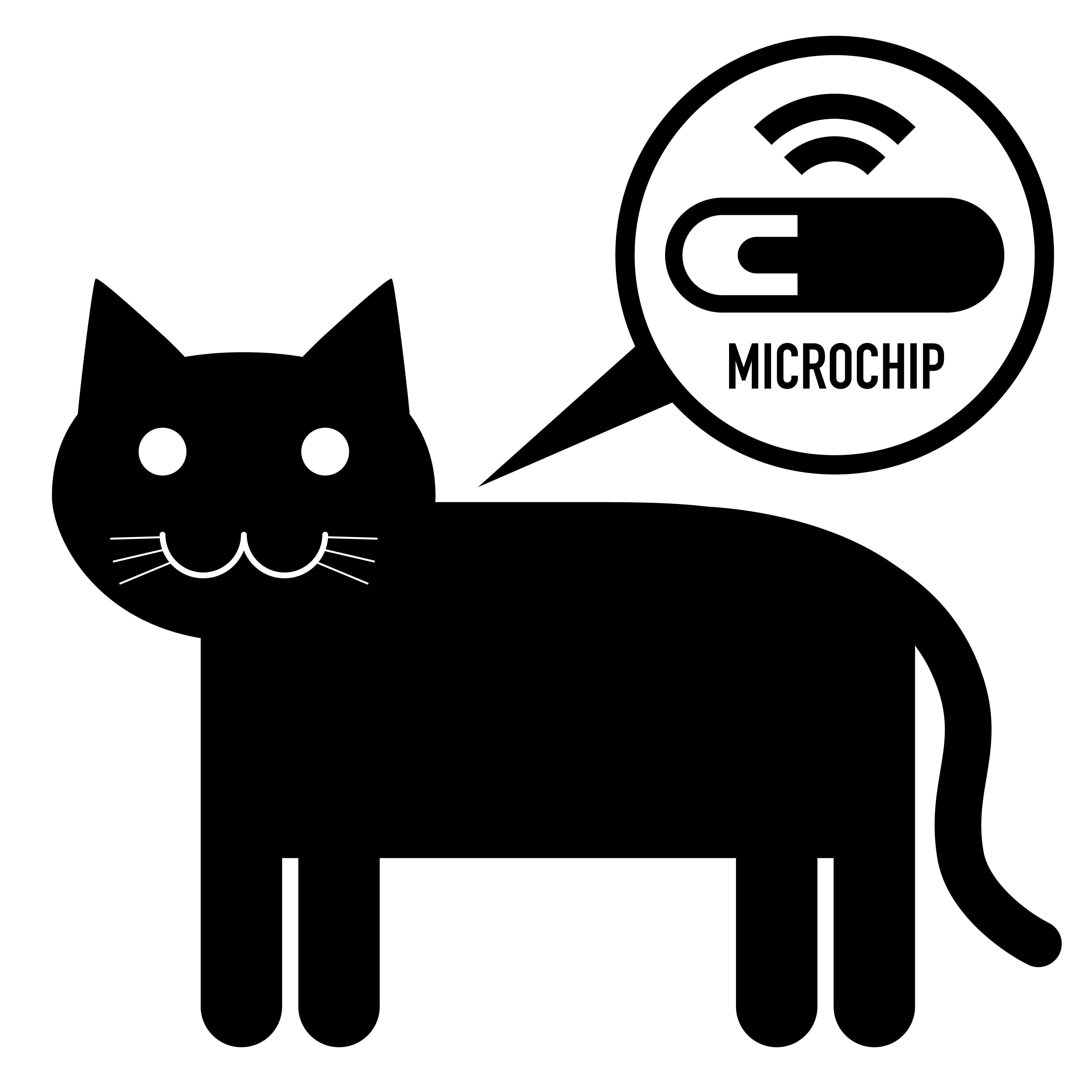 Cat Microchip